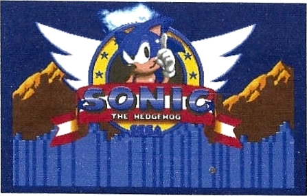 A screenshot of the Computer Chronicles build of Sonic The Hedgehog